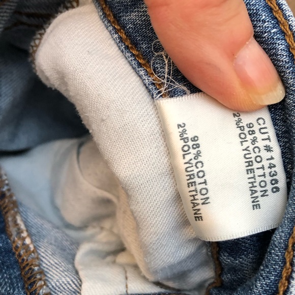 J Brand classic stone wash straight leg blue jeans - Picture 4 of 4